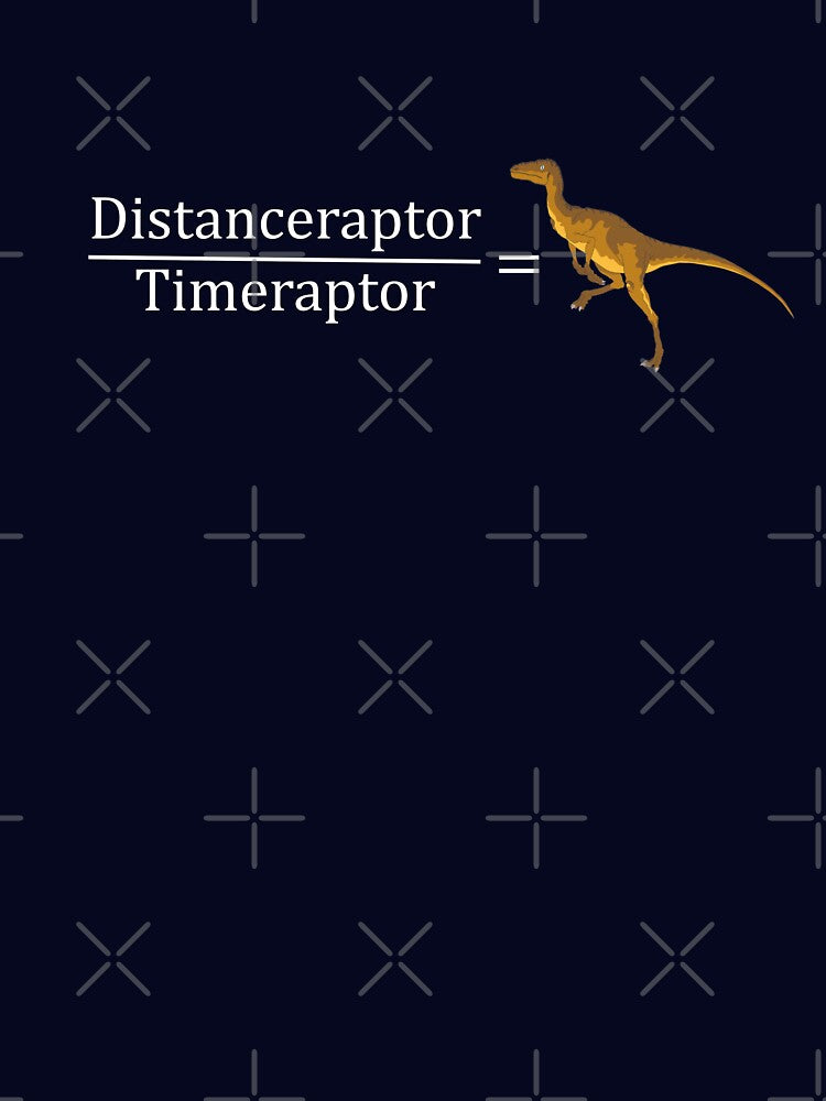 Velociraptor Math Funny Dinosaur Velocity Formula T-Shirts, Hoodie, Sweatshirt
