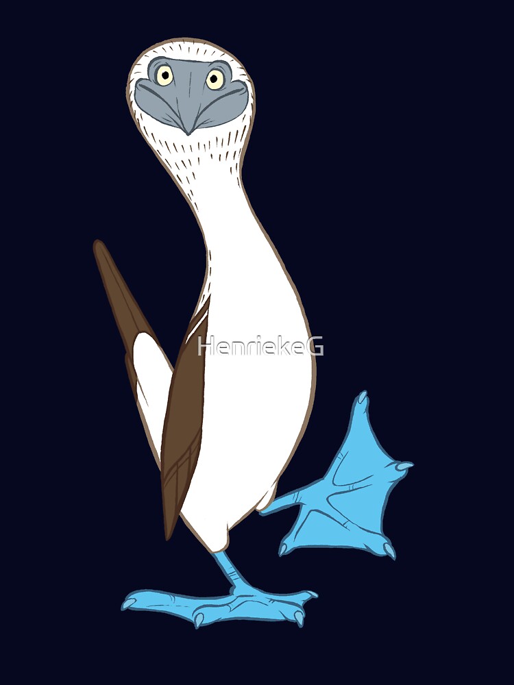 Blue-footed booby by HenriekeG T-Shirts, Hoodie, Sweatshirt | BlankRebels.com (Image 3)