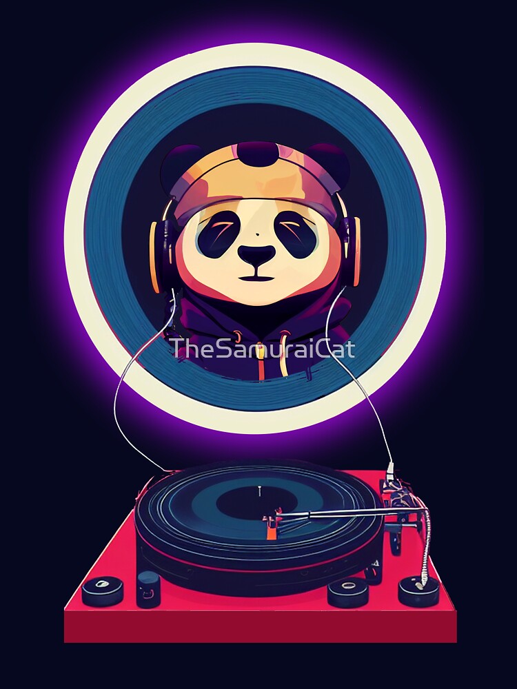 Music lover Panda by TheSamuraiCat T-Shirts, Hoodie, Sweatshirt | BlankRebels.com (Image 3)