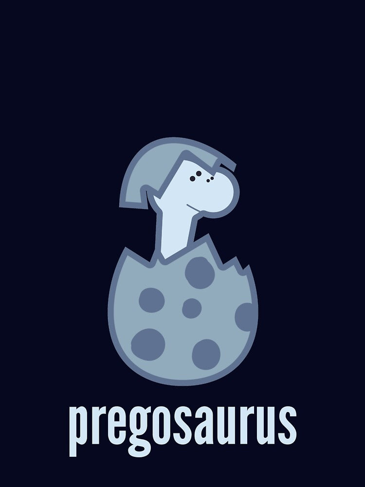 Pregosaurus Shirt - Baby Dinosaur T-Shirt by DoggyStyles Hoodie, Sweatshirt | BlankRebels.com (Image 3)