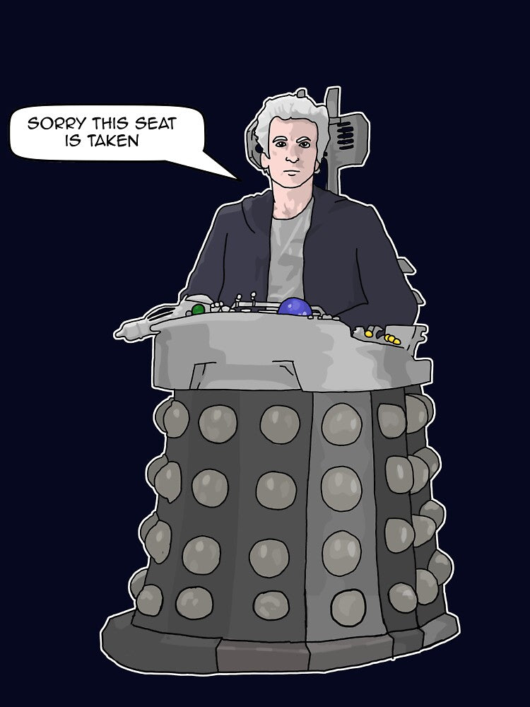 Davros' seat is taken by Bridgetkbrule