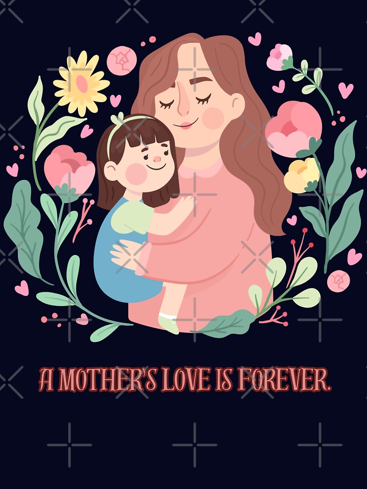 A mother's love is forever. by stylishdzign T-Shirts, Hoodie, Sweatshirt | BlankRebels.com (Image 3)