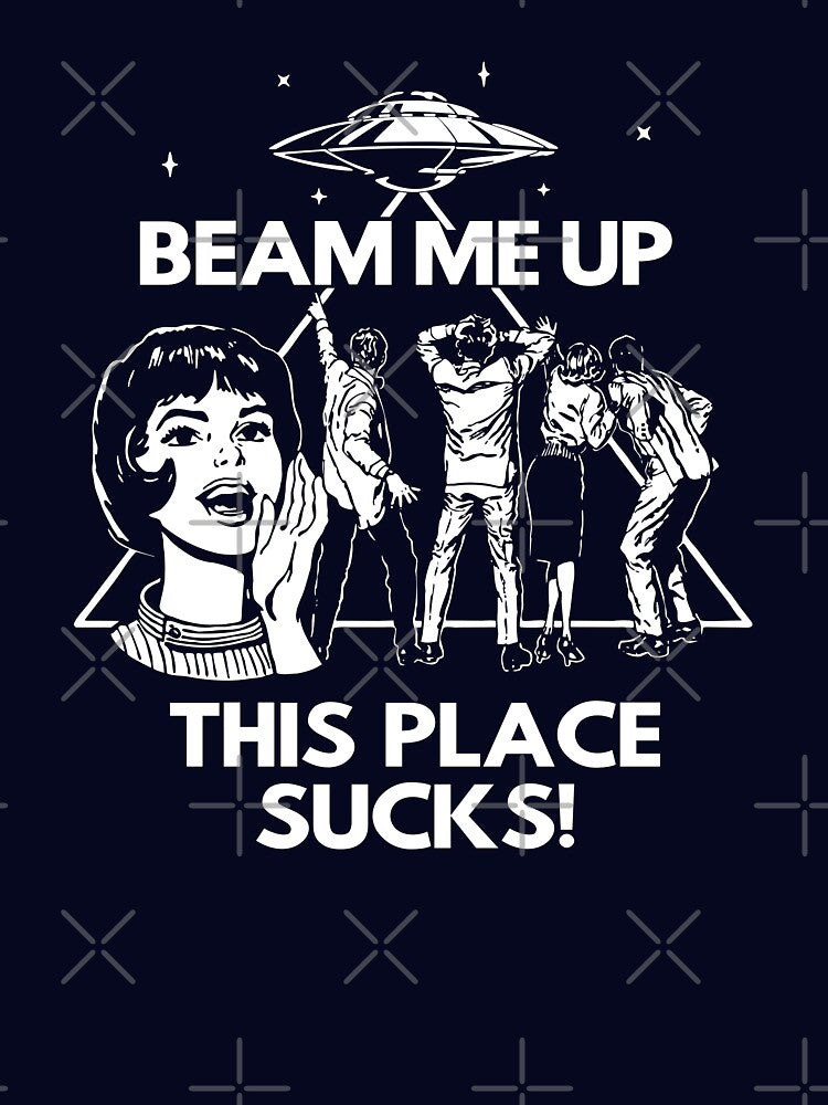 Beam Me Up, This Place Sucks! - Robin's Shirt by PotatoGear Hoodie, Sweatshirt | BlankRebels.com (Image 3)