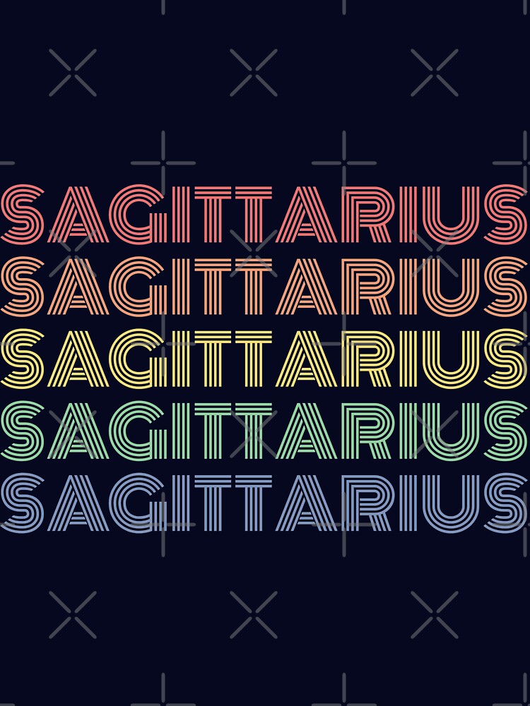 Colorful Sagittarius zodiac design! by piastrelli T-Shirts, Hoodie, Sweatshirt | BlankRebels.com (Image 3)