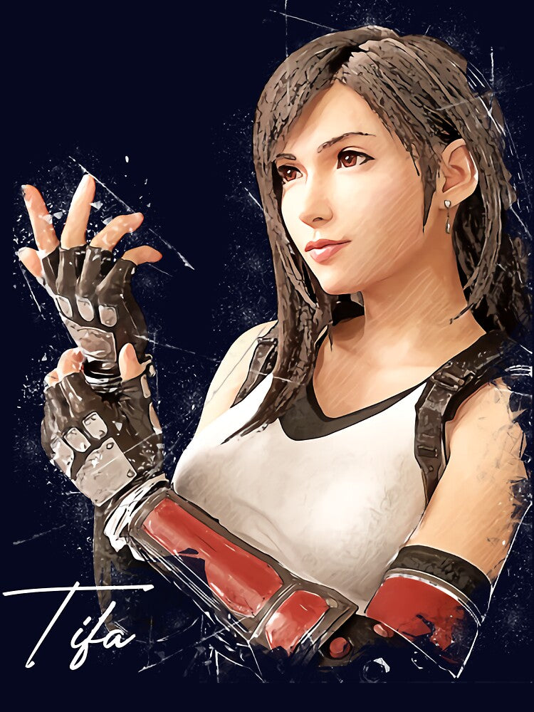 FF7 Tifa Lockhart/Perfect Gift For Friends by LeahPrinceLPG