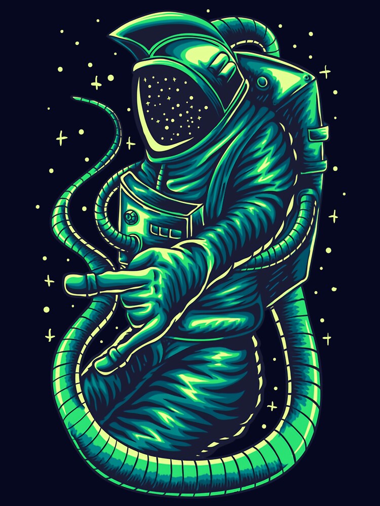 Astronaut In Space Fo9 by AntoineEricnq T-Shirts, Hoodie, Sweatshirt | BlankRebels.com (Image 3)