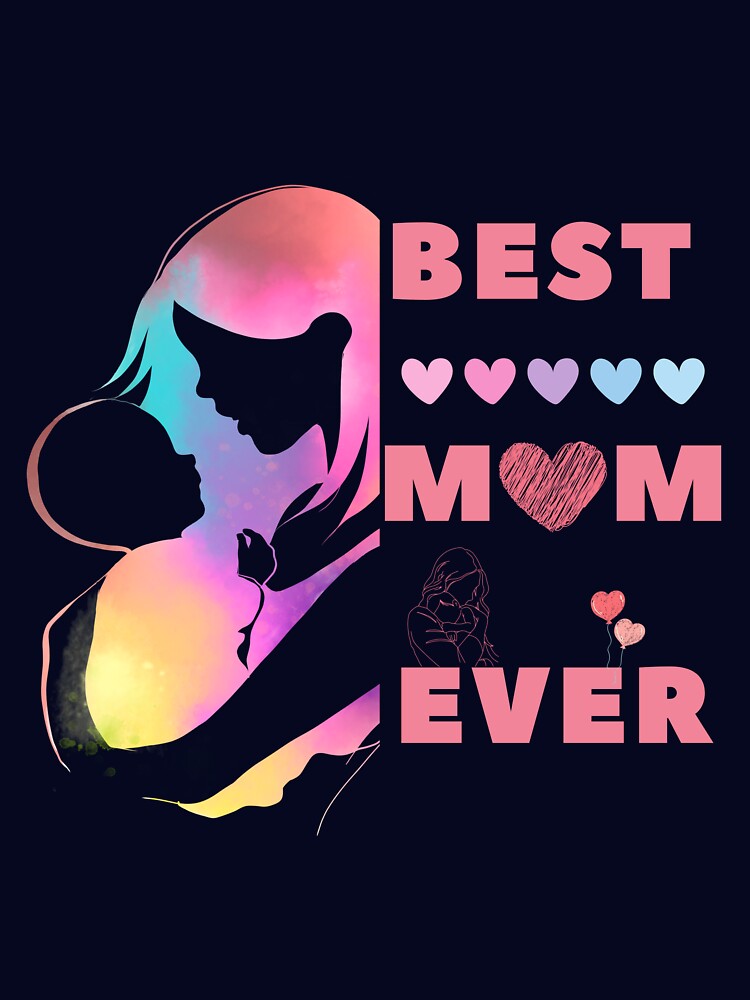 Super Mom Mother's Day T-Shirt (Image 3)