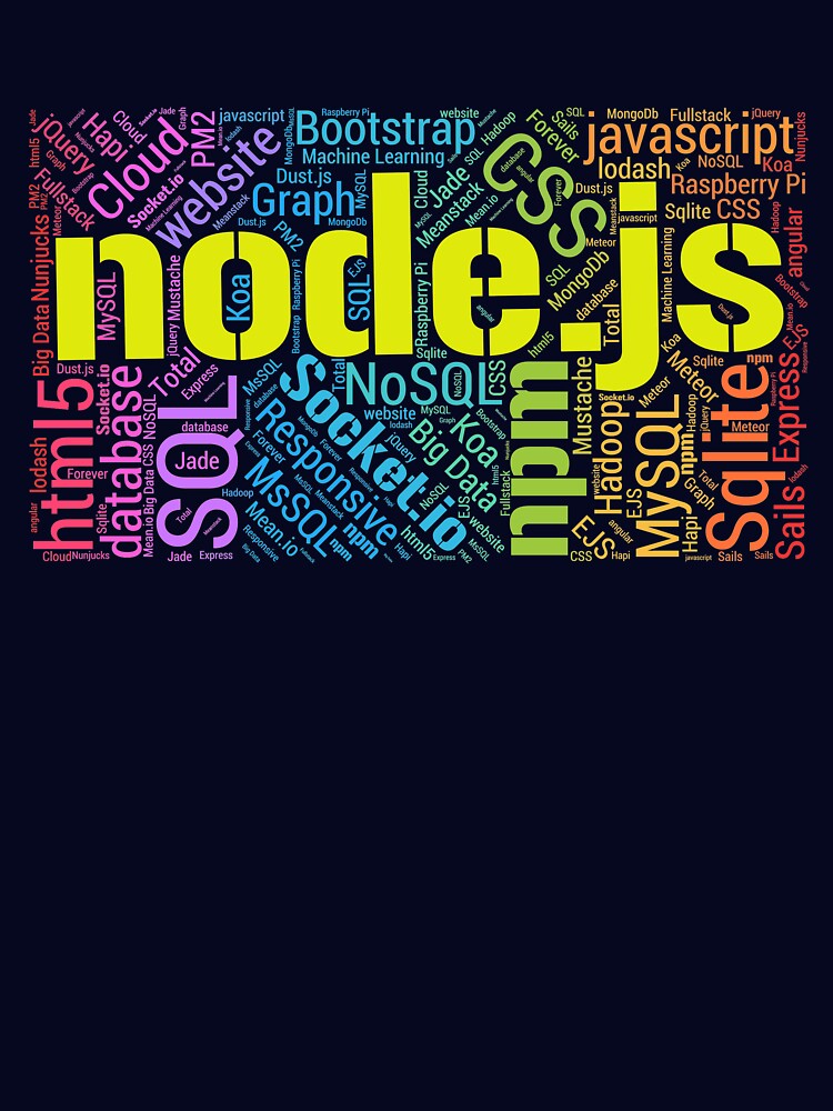 Node.js Development T-shirt & Hoodie by nasa8x Sweatshirt | BlankRebels.com (Image 3)