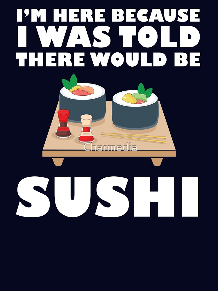 Sushi Lover Japanese Food Asian by Charmedia