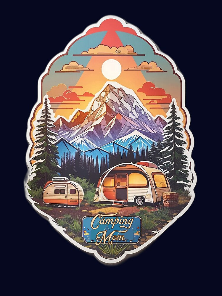 Camping Mom by AsCreationss T-Shirts, Hoodie, Sweatshirt | BlankRebels.com (Image 3)