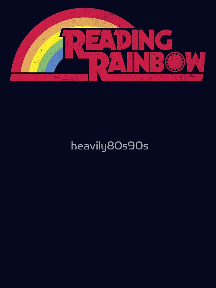 Reading Rainbow by heavily80s90s T-Shirts, Hoodie, Sweatshirt | BlankRebels.com (Image 3)