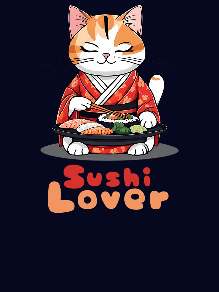 Sushi Cats – cute sushi lover by Josinta T-Shirts, Hoodie, Sweatshirt | BlankRebels.com (Image 3)