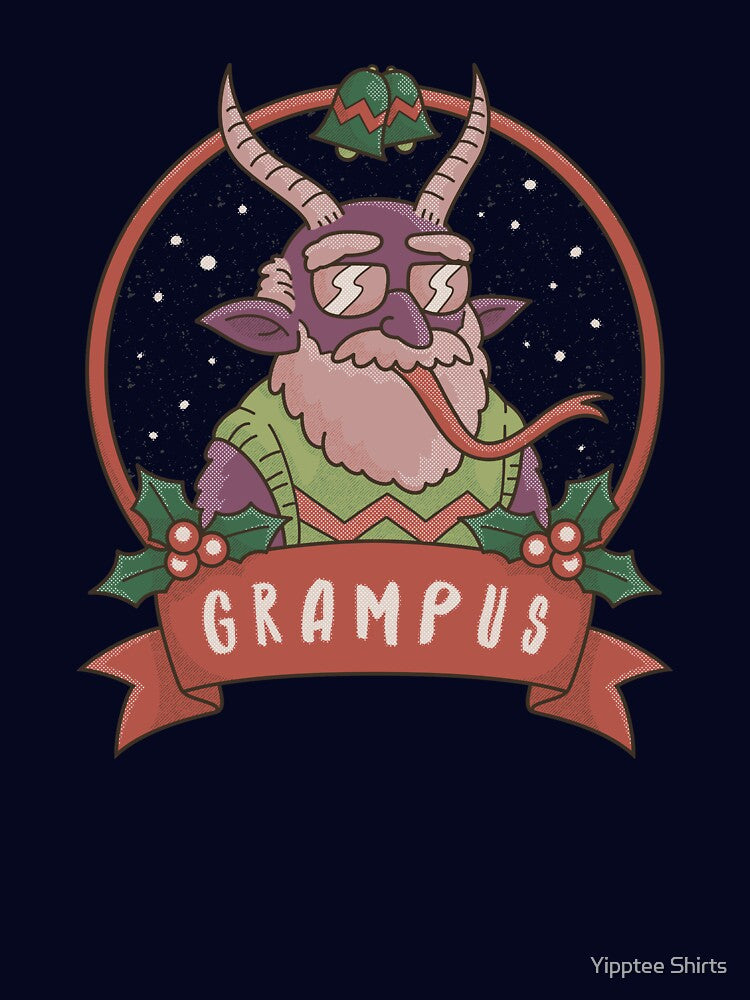 Krampus Grampus Christmas Grandpa by Yipptee Shirts Hoodie, Sweatshirt | BlankRebels.com (Image 3)