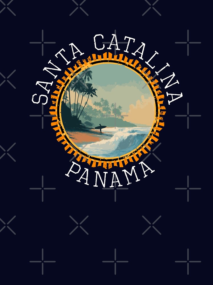Santa Catalina - Panama (with White Lettering) by VelvetRoom T-Shirts, Hoodie, Sweatshirt | BlankRebels.com (Image 3)