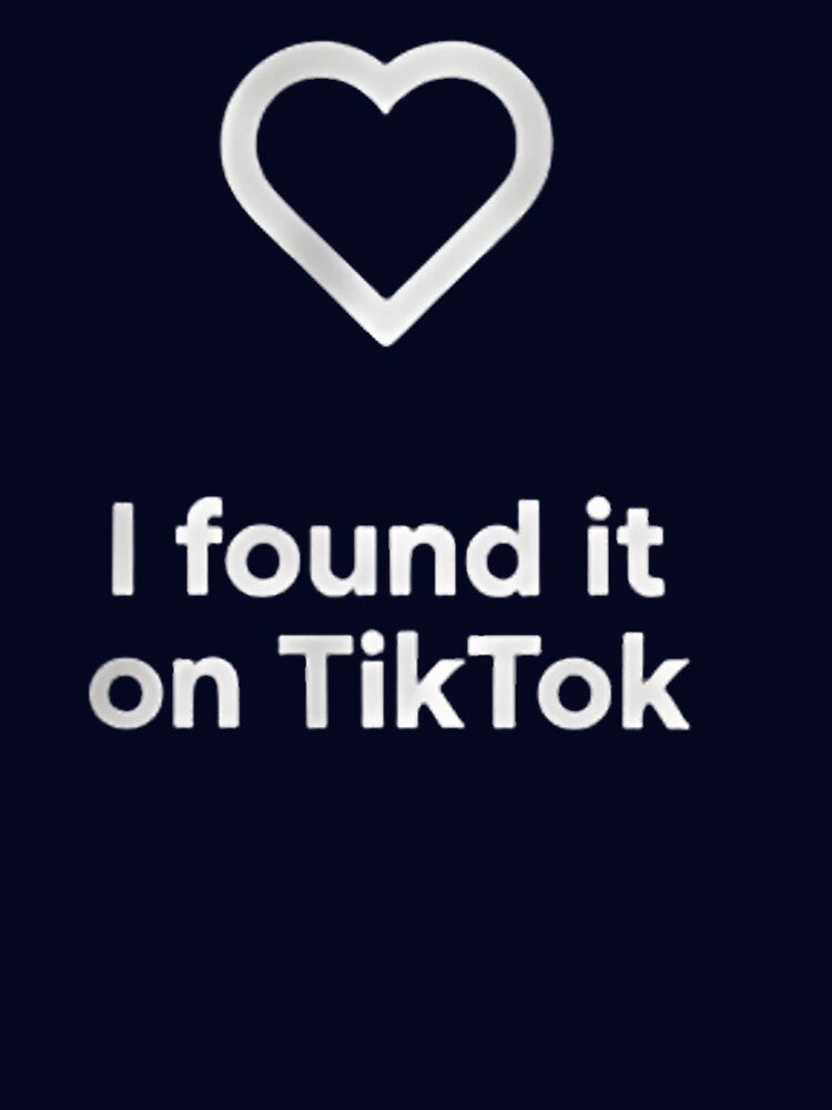 Funny TikTok Matching Couple Valentine Shirts – I Found It on TikTok / I’m the ‘It’ She Found – Matching... (Image 3)