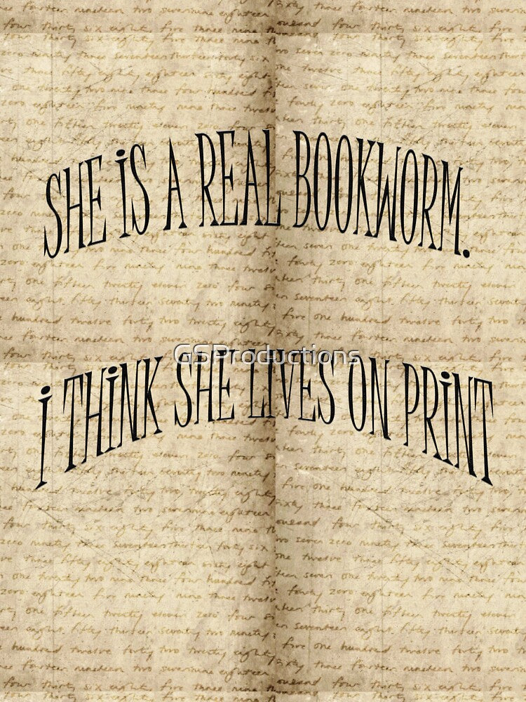 Shes a bookworm by GSProductions T-Shirts, Hoodie, Sweatshirt | BlankRebels.com (Image 2)