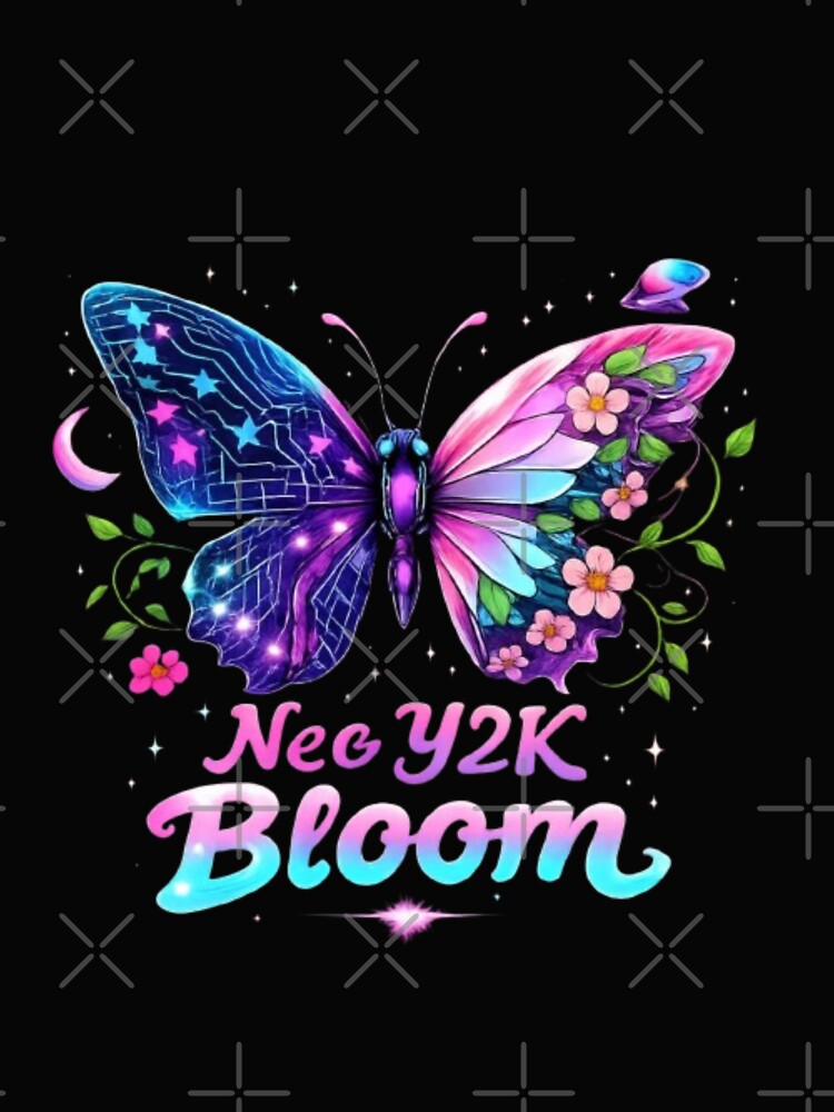 Neo Y2K Bloom by Sanika arts T-Shirts, Hoodie, Sweatshirt | BlankRebels.com (Image 2)