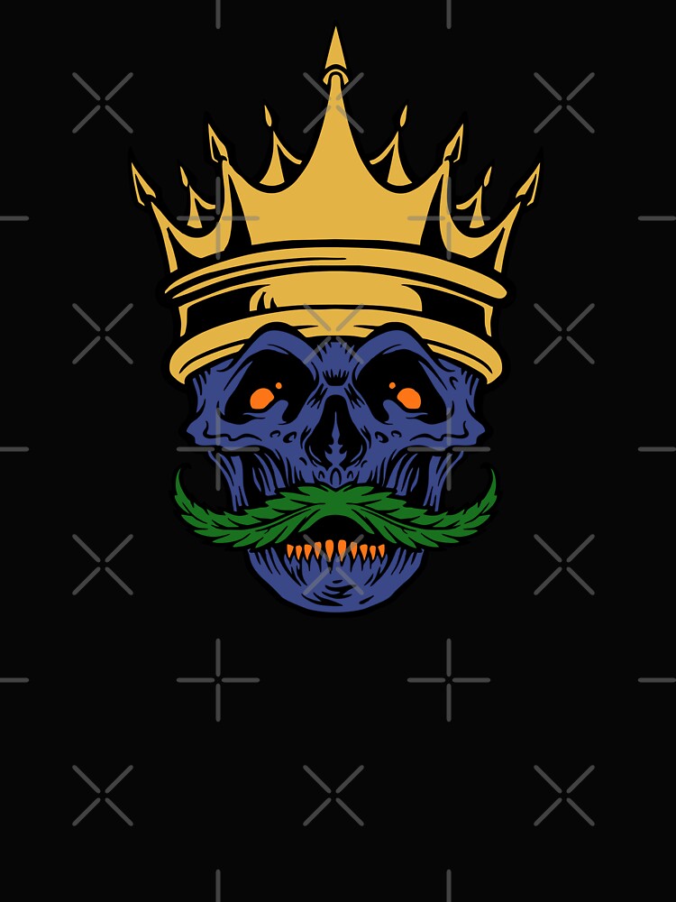Skull King Mustache by JABG-01 T-Shirts, Hoodie, Sweatshirt | BlankRebels.com (Image 2)
