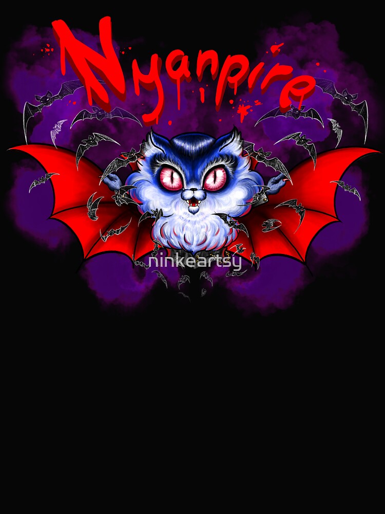 The Nyanpire by ninkeartsy T-Shirts, Hoodie, Sweatshirt | BlankRebels.com (Image 2)