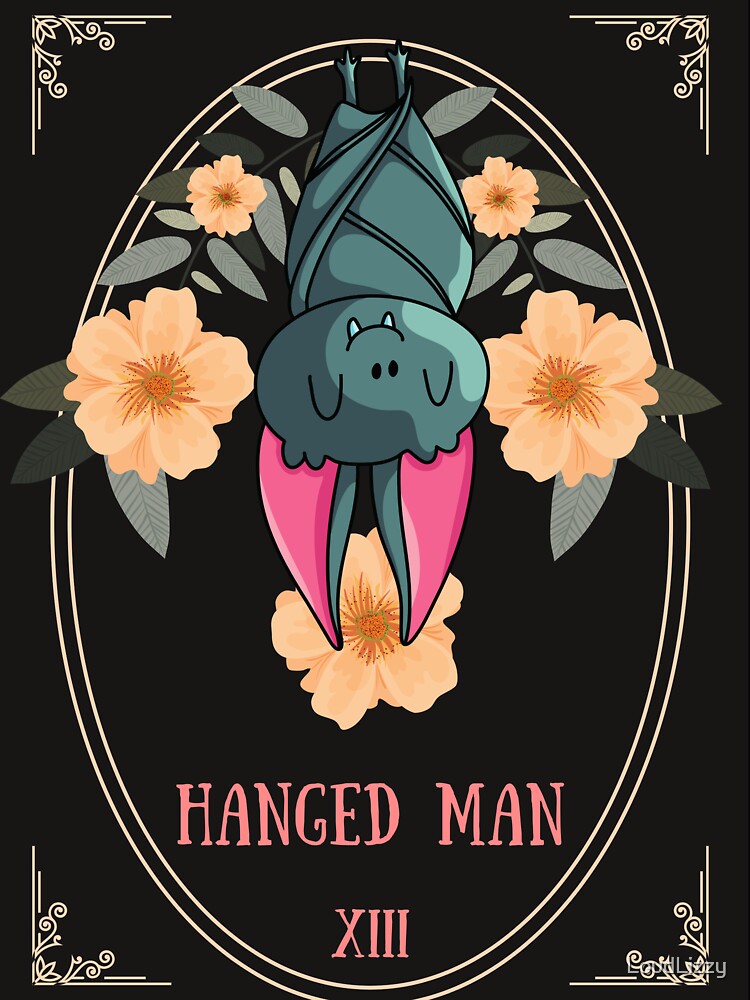 The Hanged Man Bat Tarot by LoudLizzy T-Shirts, Hoodie, Sweatshirt | BlankRebels.com (Image 2)