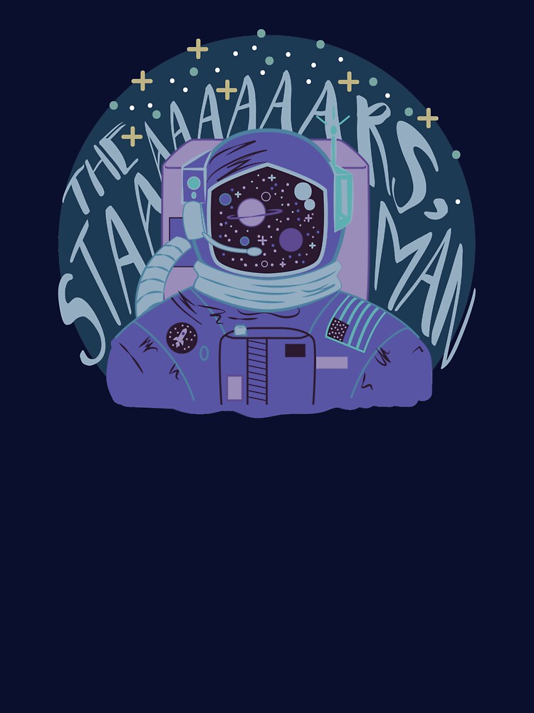 The Staaaars, Man! - PURPLE by radi-jay T-Shirts, Hoodie, Sweatshirt | BlankRebels.com (Image 3)