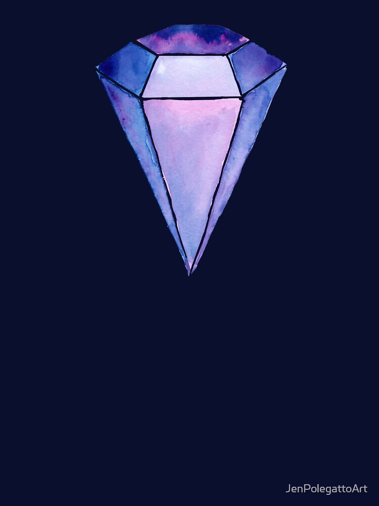 Purple Gemstone by JenPolegattoArt T-Shirts, Hoodie, Sweatshirt | BlankRebels.com (Image 3)