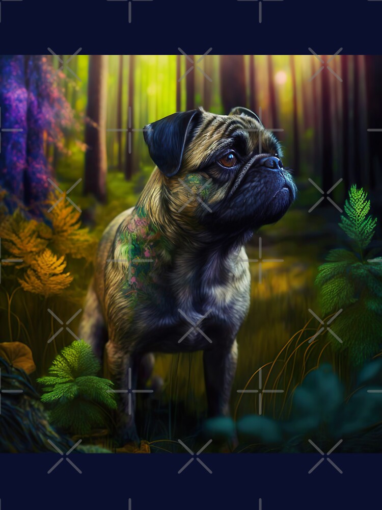 Through Wandering Eyez- Golden Series- Pug 1 by 4-Tha-Wandererz