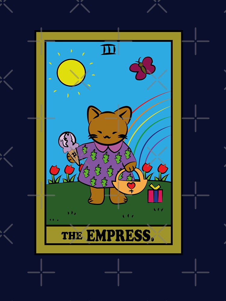TAROT CARDS | THE EMPRESS. | CAT by FalconLifeStore T-Shirts, Hoodie, Sweatshirt | BlankRebels.com (Image 3)