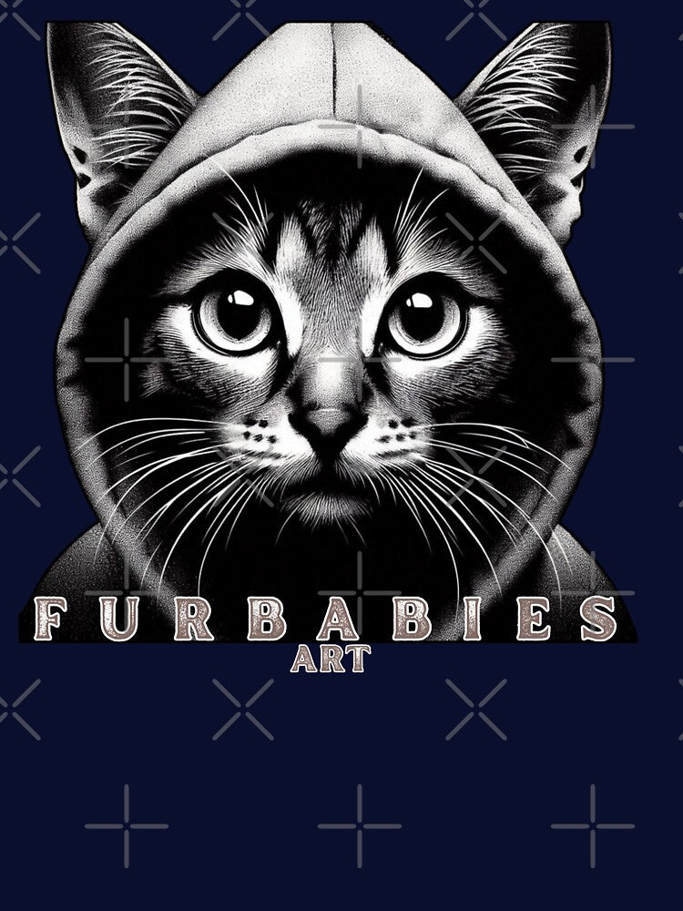 Hoodie 2 - Cat lovers by Furbabies Art T-Shirts, Sweatshirt | BlankRebels.com (Image 3)