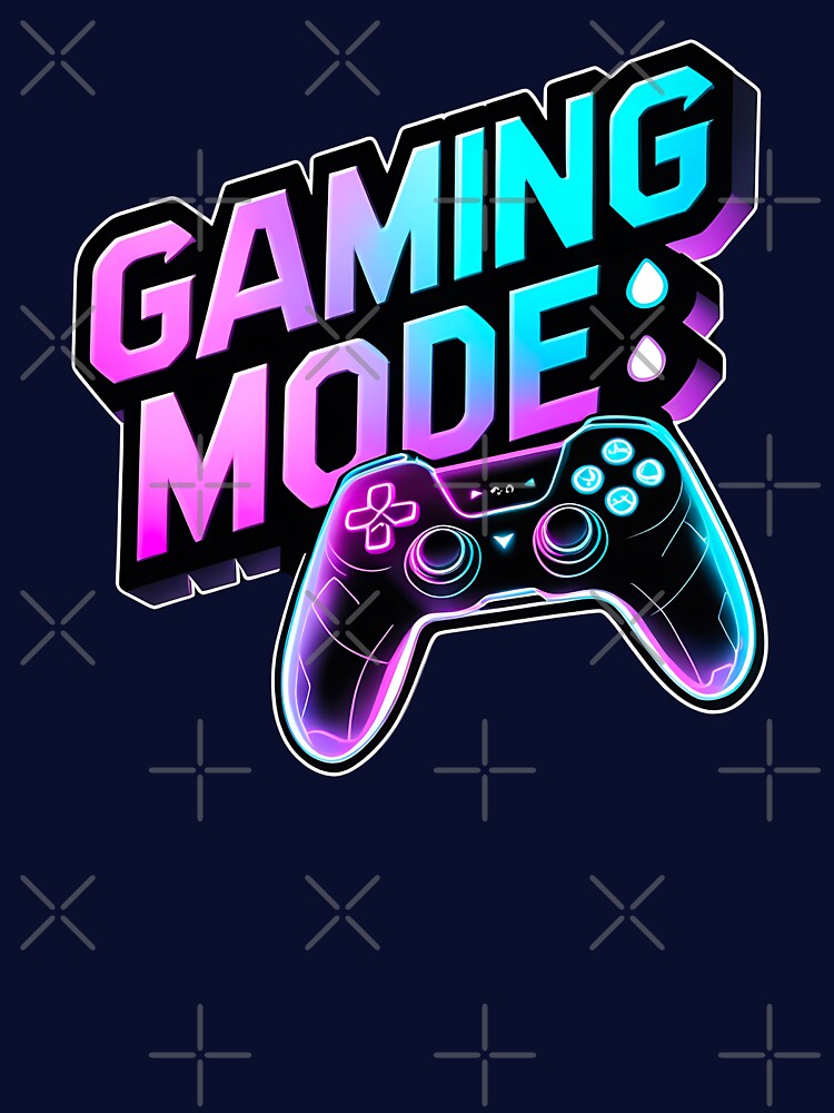 Gaming Mode On T-Shirt Design by BoutiqueMart Hoodie, Sweatshirt | BlankRebels.com (Image 3)