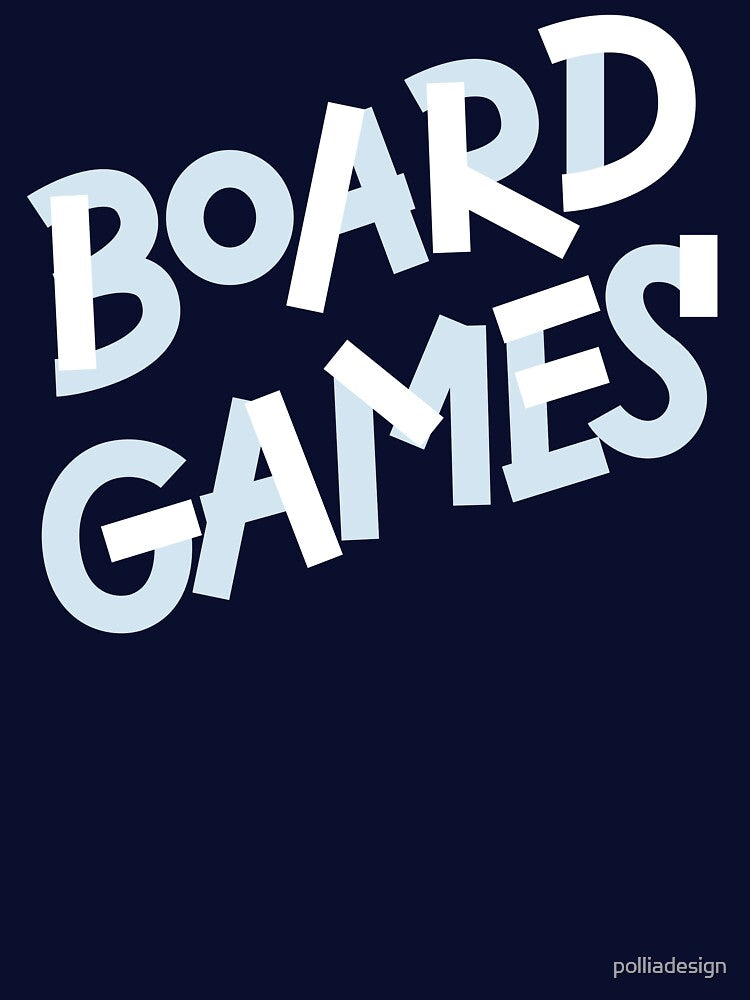 Board Games Blueish by polliadesign T-Shirts, Hoodie, Sweatshirt | BlankRebels.com (Image 3)