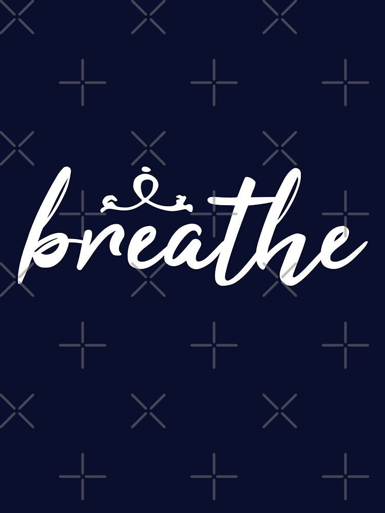 breathe - yoga meditation by LioPart T-Shirts, Hoodie, Sweatshirt | BlankRebels.com (Image 3)