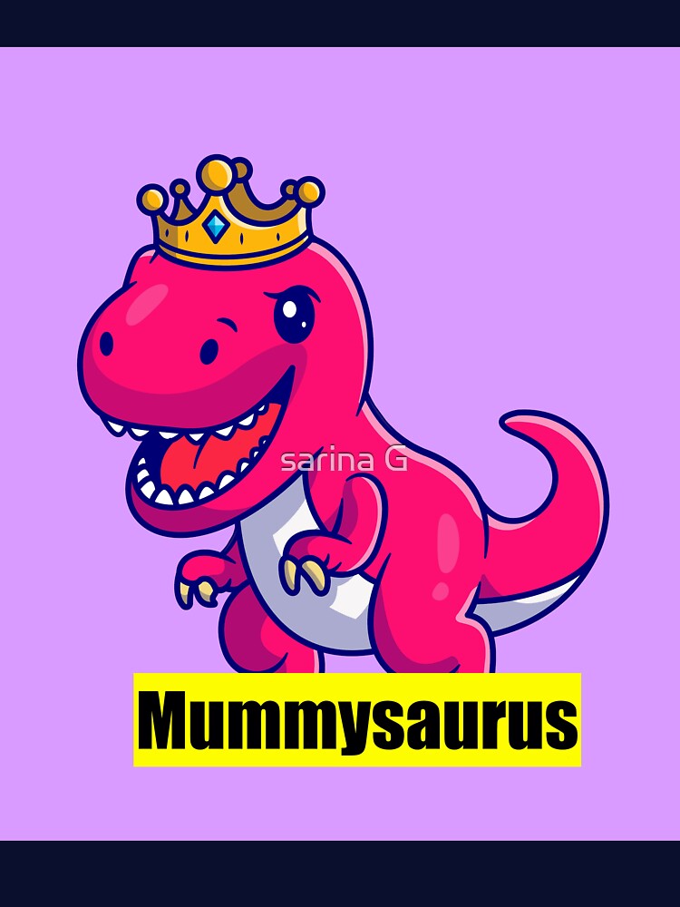 mummysaurus  teachersaurus like a normal teacher but more awesome funny teacher gift by sarina G T-Shirts,... (Image 3)