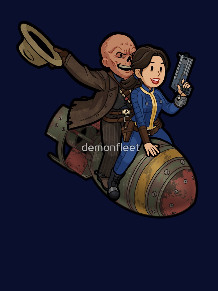 Ghoulcy - New Vegas by demonfleet T-Shirts, Hoodie, Sweatshirt | BlankRebels.com (Image 3)