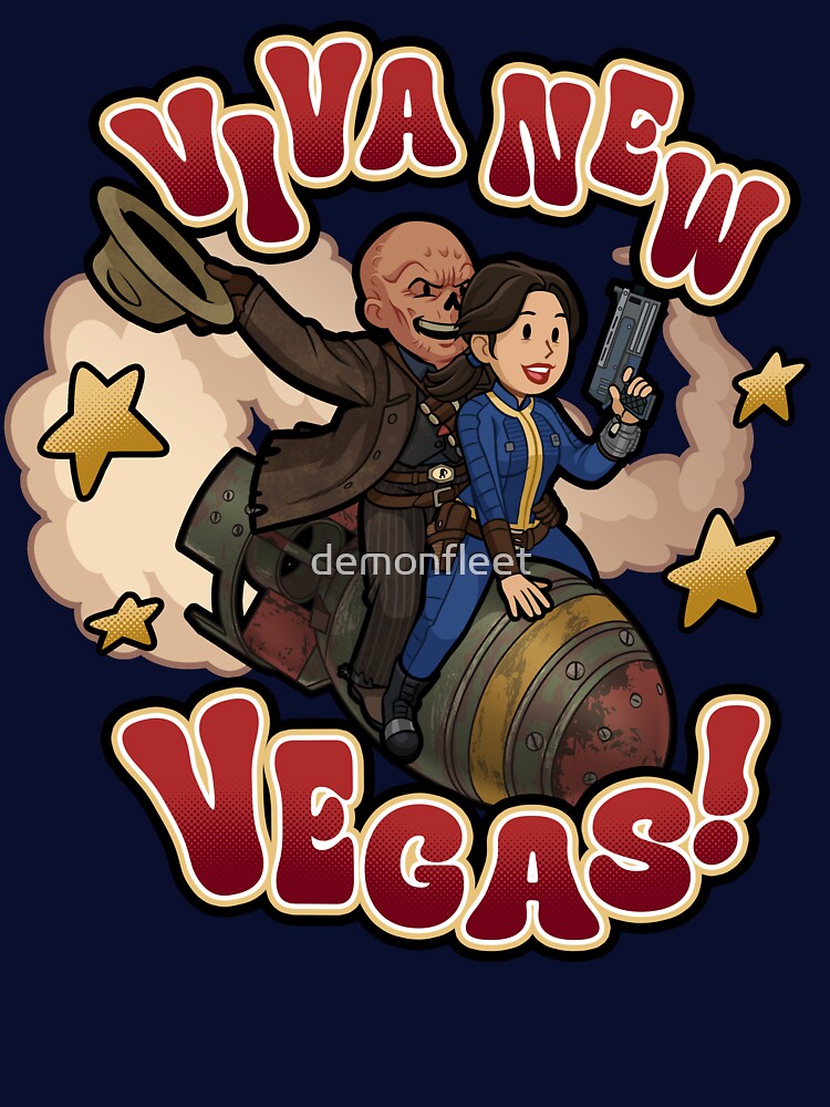 Ghoulcy - Viva New Vegas! by demonfleet T-Shirts, Hoodie, Sweatshirt | BlankRebels.com (Image 3)