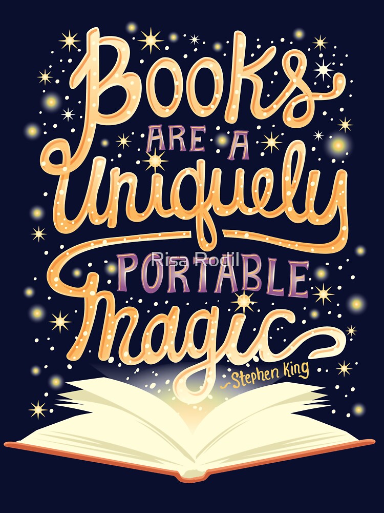Books are magic by Risa Rodil
