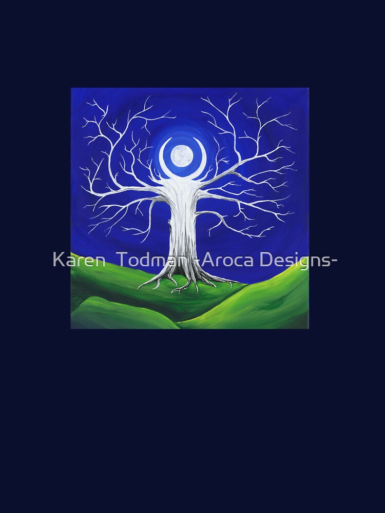 Moon phase tree by Karen  Todman -Aroca Designs- T-Shirts, Hoodie, Sweatshirt | BlankRebels.com (Image 3)