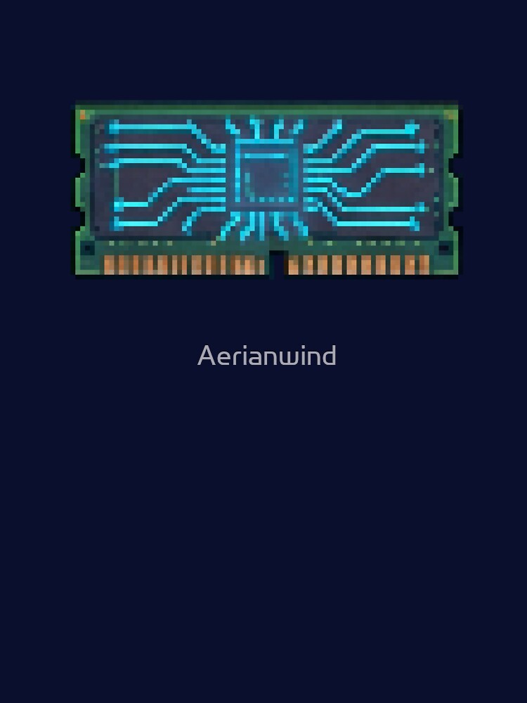 Pixel Tech Chip by Aerianwind T-Shirts, Hoodie, Sweatshirt | BlankRebels.com (Image 3)
