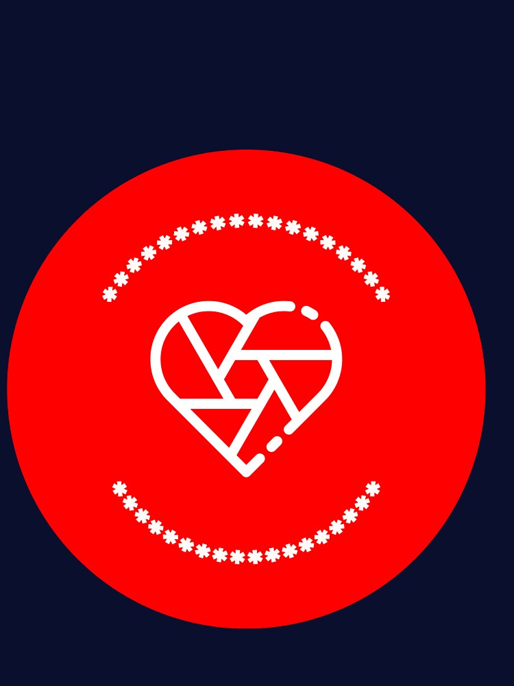 Whimsical Heart Artwork, Novelty Valentine's Day Gift. by StyleGuru T-Shirts, Hoodie, Sweatshirt | BlankRebels.com (Image 3)