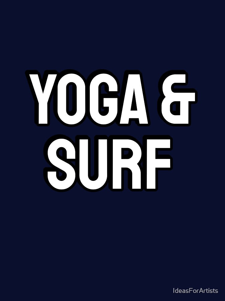 Yoga and Surf by Inspirationmotivation
