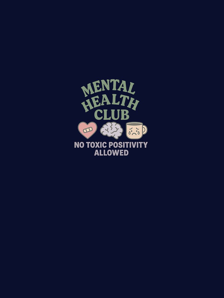 Mental Health Club – Real Not Perfect by Moodelier T-Shirts, Hoodie, Sweatshirt | BlankRebels.com (Image 3)