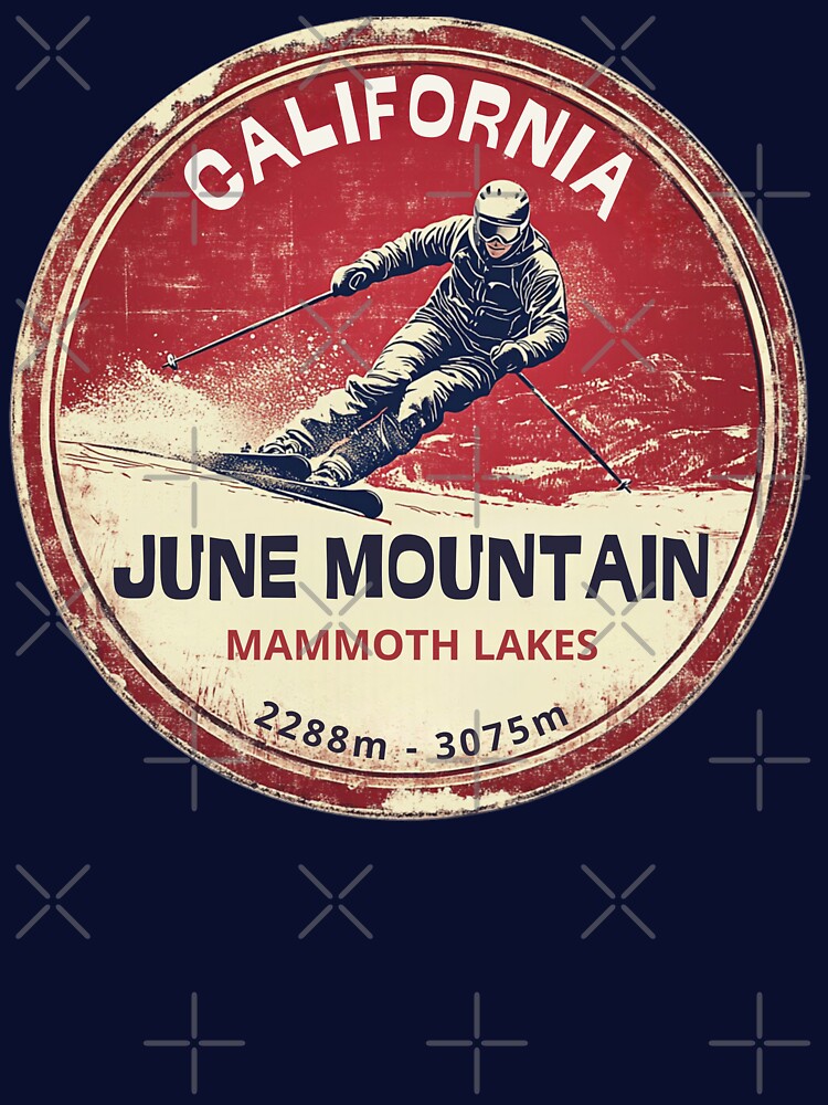 June Mountain - California by GoodOldVintage T-Shirts, Hoodie, Sweatshirt | BlankRebels.com (Image 3)