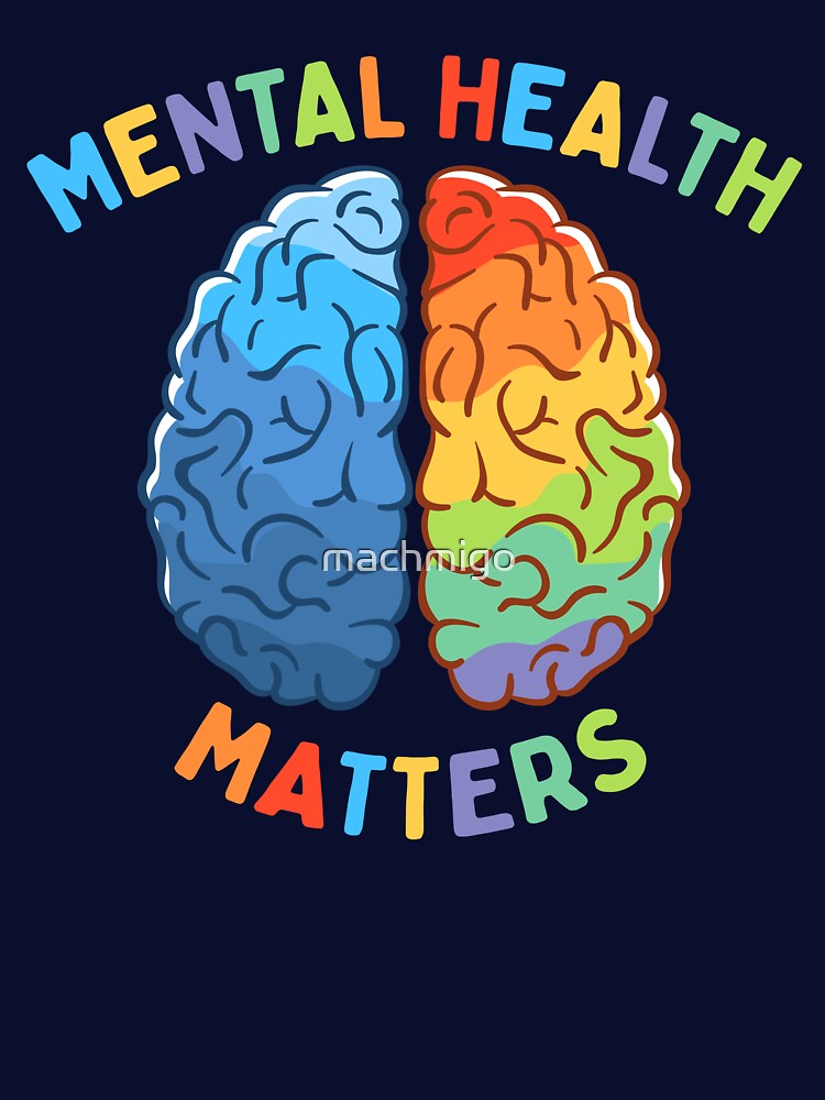 Mental Health Matters by machmigo T-Shirts, Hoodie, Sweatshirt | BlankRebels.com (Image 3)