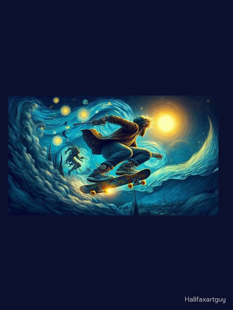 Radical Steampunk Skateboard Design by Halifaxartguy T-Shirts, Hoodie, Sweatshirt | BlankRebels.com (Image 3)