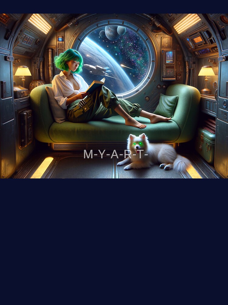 Space Exploration with a Dog by M-Y-A-R-T- T-Shirts, Hoodie, Sweatshirt | BlankRebels.com (Image 3)