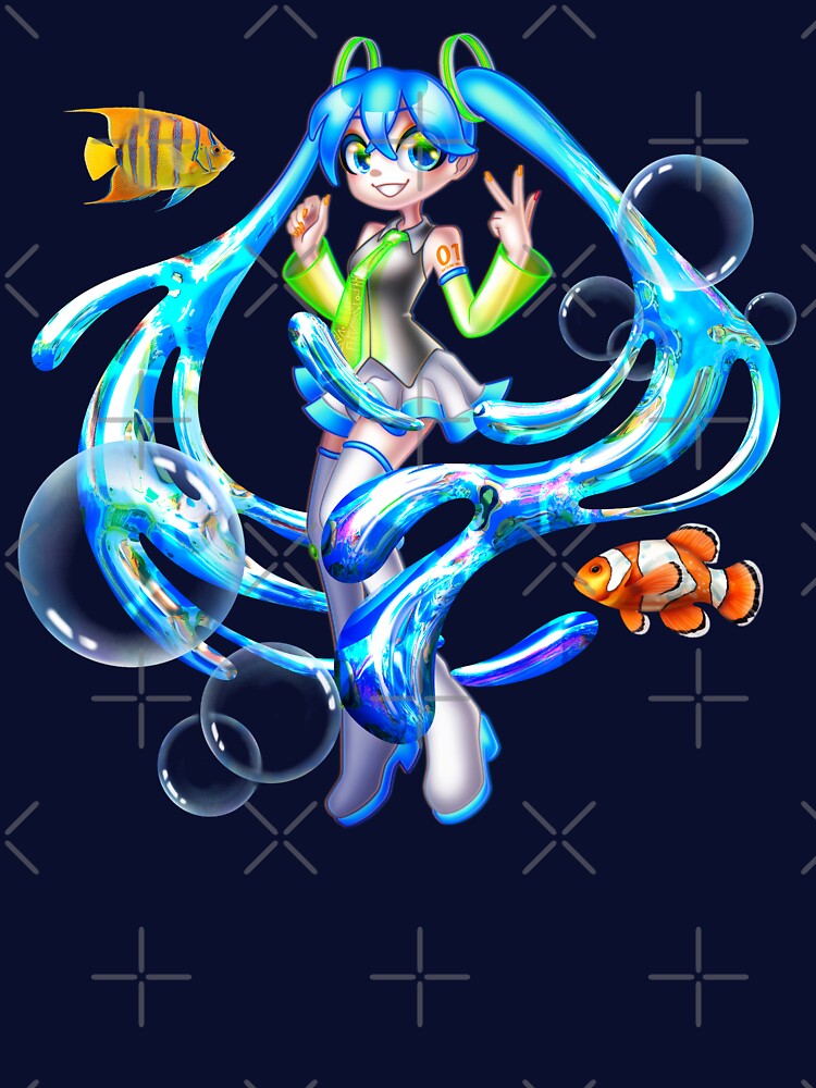 Frutiger Aero Miku by kaypanicarts