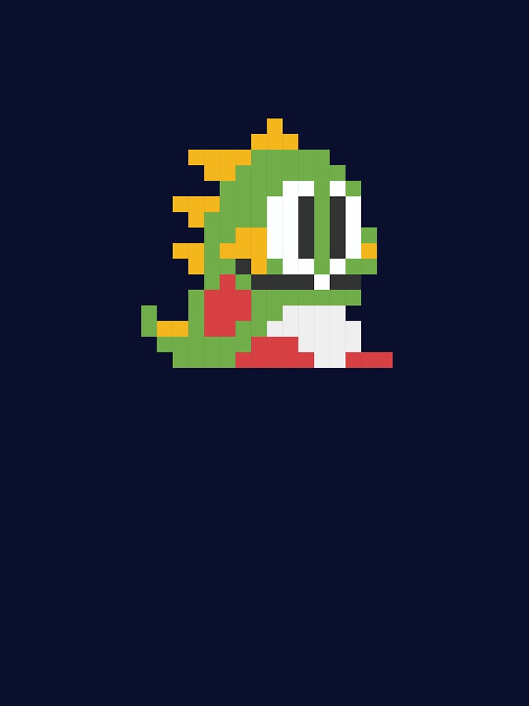 8-bit bubble arcade dinosaur by doubleplott T-Shirts, Hoodie, Sweatshirt | BlankRebels.com (Image 3)