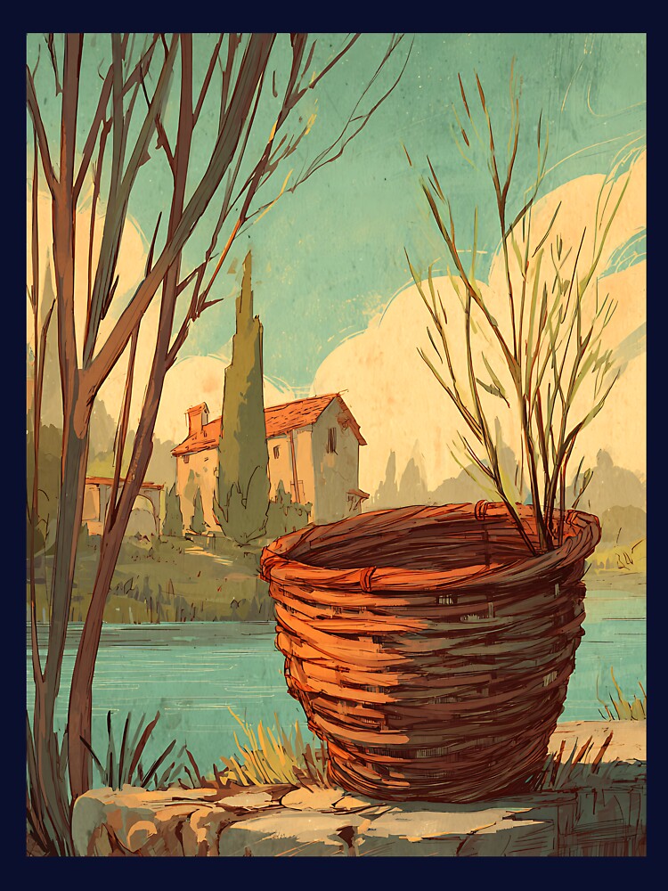 Handmade Cottagecore Basket Weaving Art by bapupa T-Shirts, Hoodie, Sweatshirt | BlankRebels.com (Image 3)