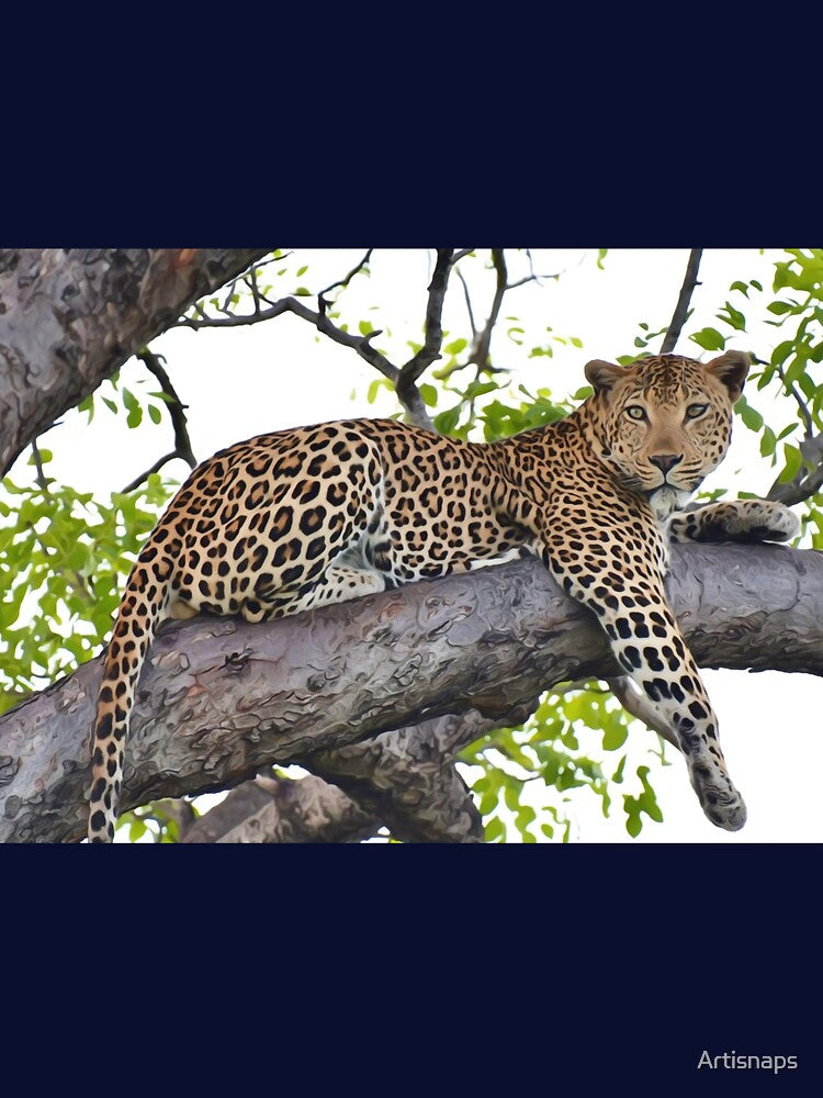 Leopard In A Tree | African Wildlife by Artisnaps T-Shirts, Hoodie, Sweatshirt | BlankRebels.com (Image 3)