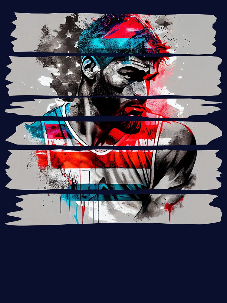 Basketball Player by vladocar T-Shirts, Hoodie, Sweatshirt | BlankRebels.com (Image 3)